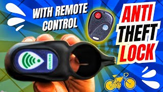 This DEVICE Can SAVE Your Bike From Being Stolen  ANTI THEFT ALARM LOCK  Full Review In Hindi [upl. by Moll]