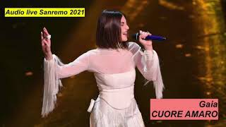 Di Gaia JEttorre GSpedicato DDezi quotCuore Amaroquot Canta Gaia Audio live Sanremo 2021 [upl. by Acenahs630]