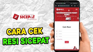 CARA MENGECEK NO RESI SICEPAT DI HP [upl. by Lune]