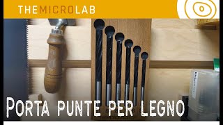 Porta punte per legno faidate  Tutorial completo [upl. by Junette]