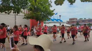 Shakopee high school Marching band  2023 State Fair [upl. by Ennayelsel]