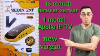 MEDIA SAT T12 Grand pro MAX 15 forever server new receiver new version new update [upl. by Sigfried301]