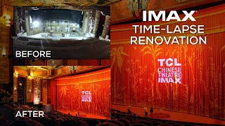 TCL Chinese Theatre IMAX Renovation  Time Lapse Video [upl. by Samaria]