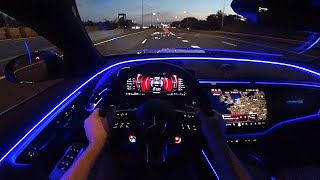 The New Mercedes AMG E53 E Class 2025 NIGHT Test Drive [upl. by Atarman901]