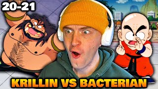 Krillin VS Bacterian 🔥  Dragon Ball Reaction Ep 2021 [upl. by Enelram6]