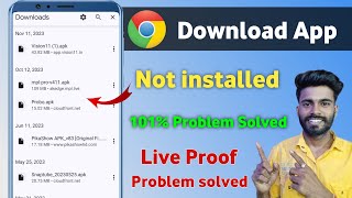 Chrome se app install nahi ho raha hai  Chrome app not installed problem [upl. by Enyaht41]