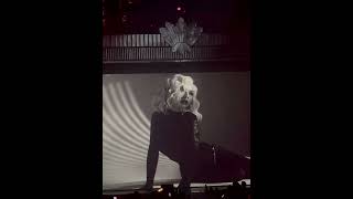 Christina Aguilera  Introhigh note Voltaire Las Vegas 2224 [upl. by Atnwahsal844]