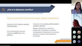 Webinar diplomacia científica en RTO´s  Waitro [upl. by Riccio389]