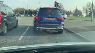 WIGSTON MCDONALDS Roundabout Turn Right 3 Exit [upl. by Arehs725]