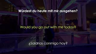 AnnenMayKantereit  Ausgehen Text  Lyrics  Letra español [upl. by Nipahc805]