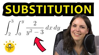 SUBSTITUTION mehrdimensional – Integration Doppelintegral [upl. by Aryc]