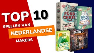 Top 10  Spellen van Nederlandse Makers [upl. by Oremar779]