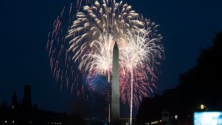 Fourth of July fireworks from the Nation’s Capitol [upl. by Nickolaus902]