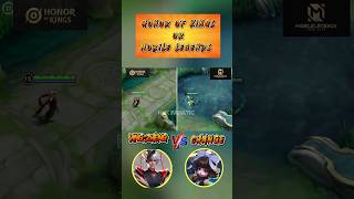 Chang E vs Ying Zheng skills Mobile legends Honor of Kings mobilelegends hok mlbb honorofkings [upl. by Rugg]