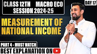 Macroeconomics  Estimation of National Income  Class 12  chapter 4  Part 4 [upl. by Mamoun184]