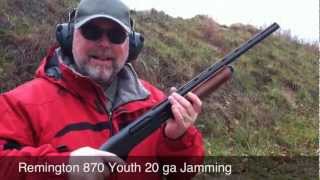 Remington 870 Youth in 20ga Jamming [upl. by Ailliw]