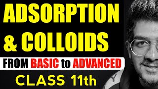 adsorption and colloid class 11 one shot  MAHARASHTRA BOARD  Ajay Shaha  2023  2024 [upl. by Waers]