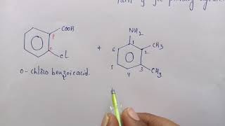 Synthesis of Mefenamic acid Antiinflammatory agent [upl. by Anaerol]