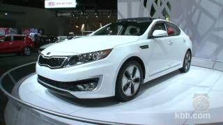 2011 Kia Optima Hybrid  Los Angeles Auto Show [upl. by Mian675]