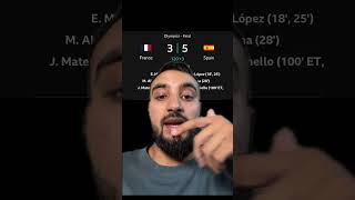 Spain 53 France highlights Camello amp Fermin Lopez Brace spain france olympics2024 [upl. by Elohcin]