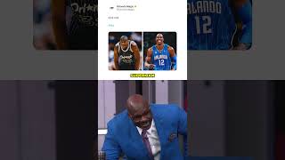 When Chuck picked Dwight Howard over Shaq 😂 nba nbaontnt shorts [upl. by Manthei271]