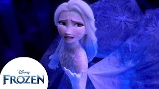 Elsa Turns Into Solid Ice  Frozen 2 [upl. by Irod]