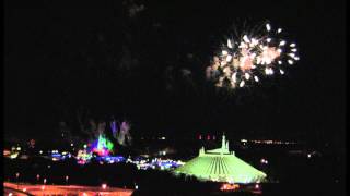 Walt Disney Worlds 40th Anniversary Wishes Fireworks Spectacular [upl. by Eatnhoj]