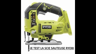 SCIE SAUTEUSE RYOBI [upl. by Farrand]