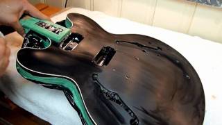 Gibson 335 Refinish Part 4 [upl. by Doran706]