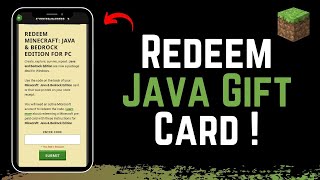 How to Redeem Minecraft Java Gift Card [upl. by Corel]