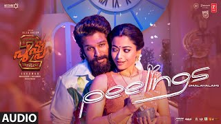 PEELINGS Malayalam Audio Song  Pushpa 2 The Rule  Allu Arjun  Rashmika  Sukumar  DSP [upl. by Parrisch389]