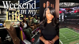 WEEKEND VLOG HE TOOK ME ON A FIRST DATE  FUN ATL EVENTS  SUNDAY FUNDAY  FAV MAKEUP amp BODY CARE [upl. by Prent]