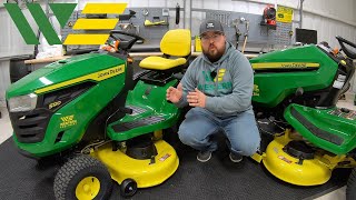 Should You Buy a John Deere S100 Series or X300 Series Riding Mower [upl. by Charline]