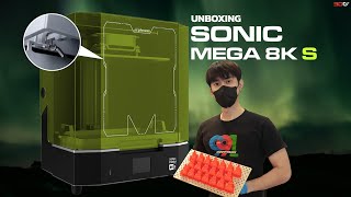 Unbox Phrozen Sonic Mega 8k s 3D Printer ความละเอียดสูง พิมพ์ได้ใหญ่ ราคาประหยัดมากกก [upl. by Nylauqcaj]