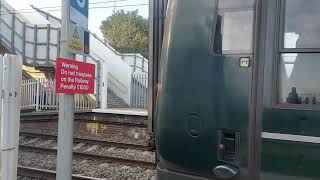 Great Western Railway GWR Class 387171 Departing at Theale 15112024 [upl. by Lenrad]