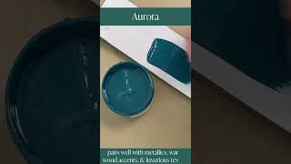 Aurora  Teal ChalkStyle Furniture Paint  countrychicpaint diy furniturepainting paintcolor [upl. by Einnek187]