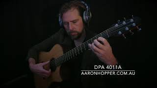 DPA 4011A vs Gefell M295 Microphones on Fingerstyle Guitar Loef OMD mic shootout [upl. by Onnem]