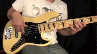 Bass Club Chicago Demos  Mike Lull M5V 5 string Jazz [upl. by Sigsmond]