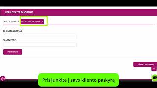 Dovanų kupono aktyvavimas registruotam vartotojui [upl. by Htabmas66]