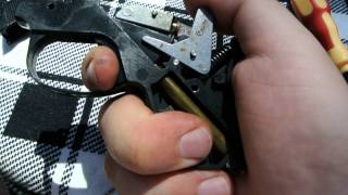 Perfecta starting pistol  demo load cartrige [upl. by Arrat]