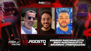 LIVE FORA DAS PISTAS  RODRIGO E ENZO PASCHOALOTTO  BRUNINHO PREPARADOR [upl. by Enra73]