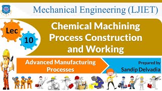 L 10 Chemical Machining Construction and Working  Advanced Manufacturing Processes  Mechanical [upl. by Naveb]