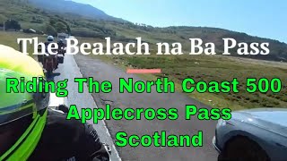 NC500 Spectacular Applecross pass Bealach na Ba [upl. by Htenay]