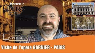 Visite de lopéra Garnier à Paris [upl. by Eelana736]