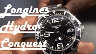 Longines Hydroconquest 39mm Review [upl. by Standish]