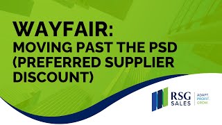 Wayfair Moving Past the PSD Preferred Supplier Discount [upl. by Anial200]