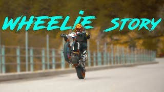 Wheelie Story  KTM 690 SMCR  Part 1 2017 [upl. by Eimmaj26]