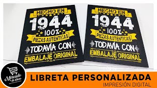 Cómo Transformar una Libreta en una Pieza Única con Impresión Personalizada [upl. by Millur]