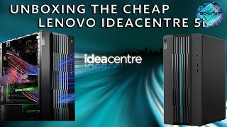 Lets Unbox a VERY Cheap Lenovo IdeaCentre 5i i7 12Th Gen 16GB Ram RTX 3060 Review amp Upgrading [upl. by Aihsile464]