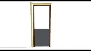 Install Architrave to a Door Jamb [upl. by Geoff]